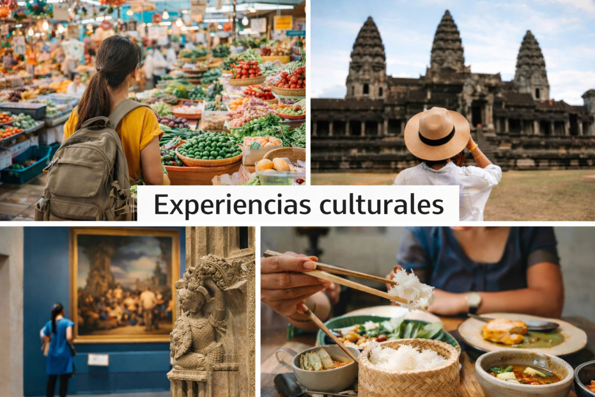 ejemplos de experiencias culturales en un viaje