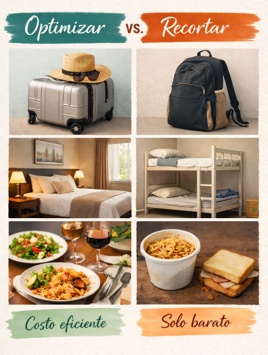 diferencia entre viajar barato y viajar low-cost