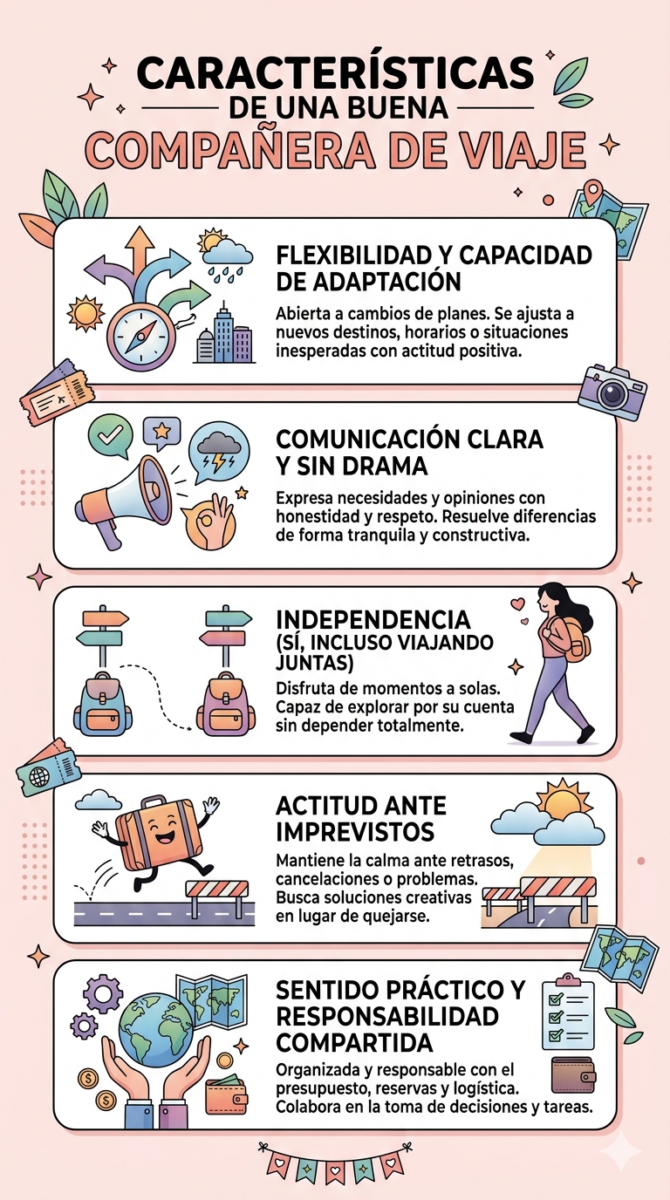 caracteristicas compañera de viaje