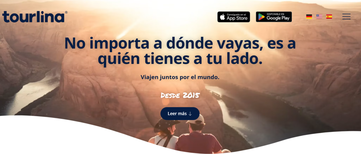 Imagen página web de Tourlina