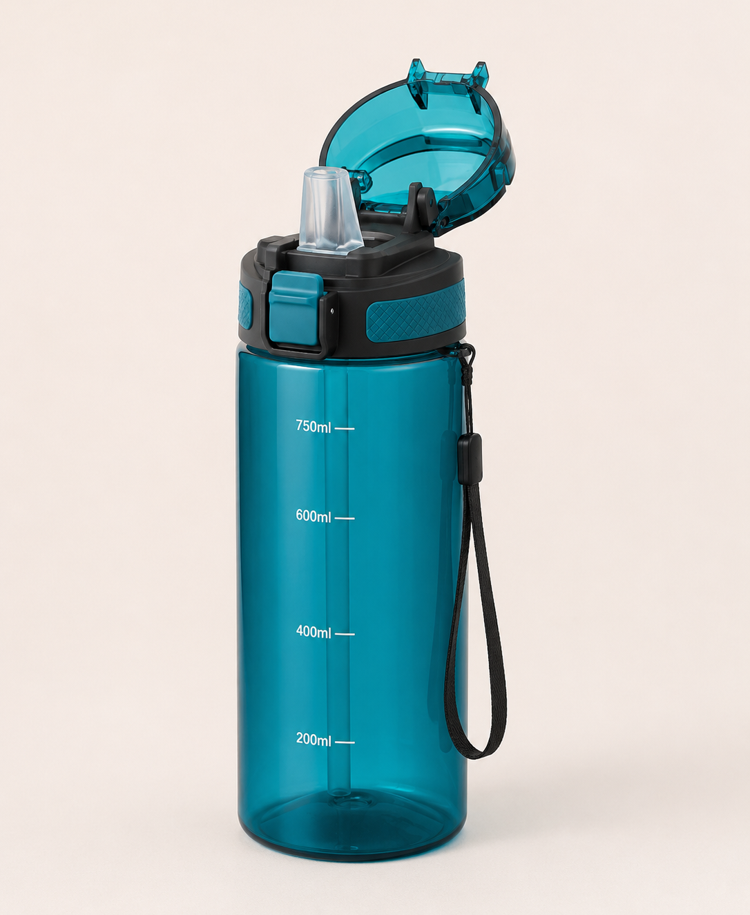 esenciales para el camino de santiago botella de agua reutilizable