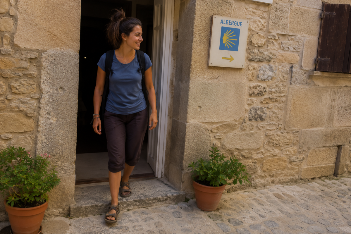 esenciales qué llevar para hacer el camino de santiago cambio ropa al llegar a albergue