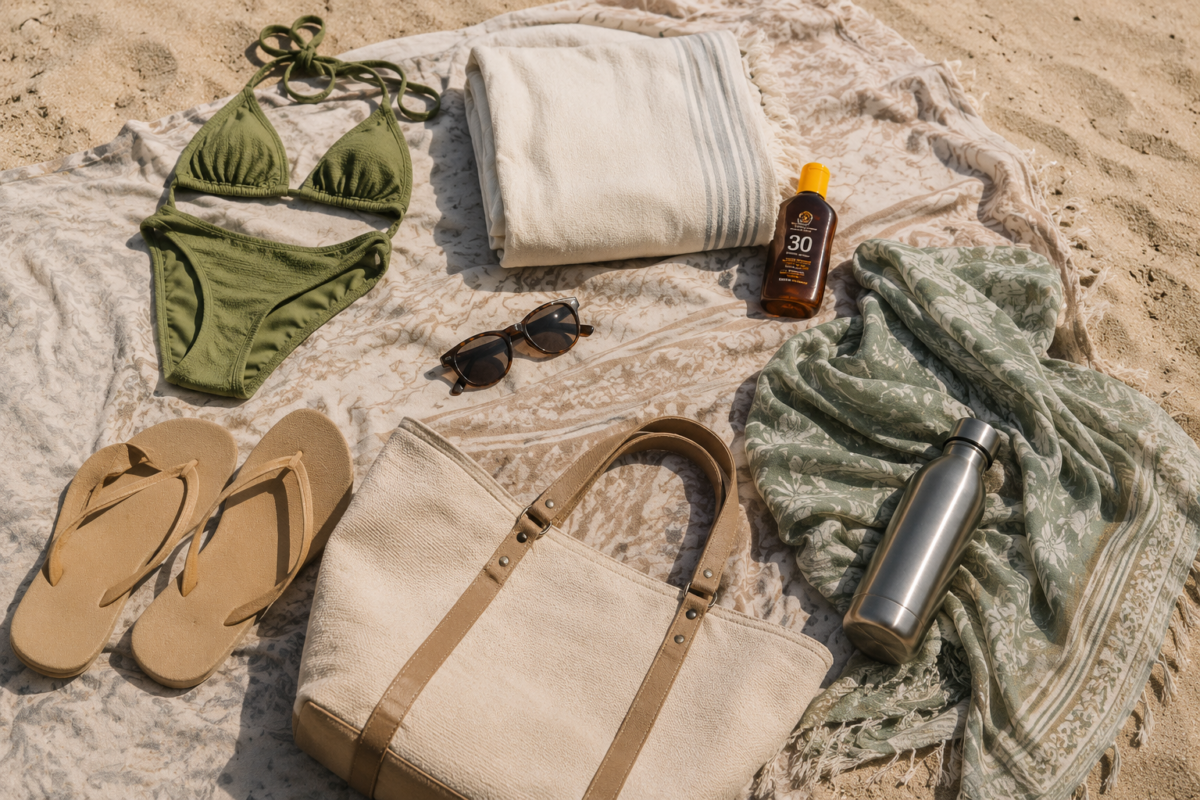 esenciales básicos que no pueden faltar para ir a la playa