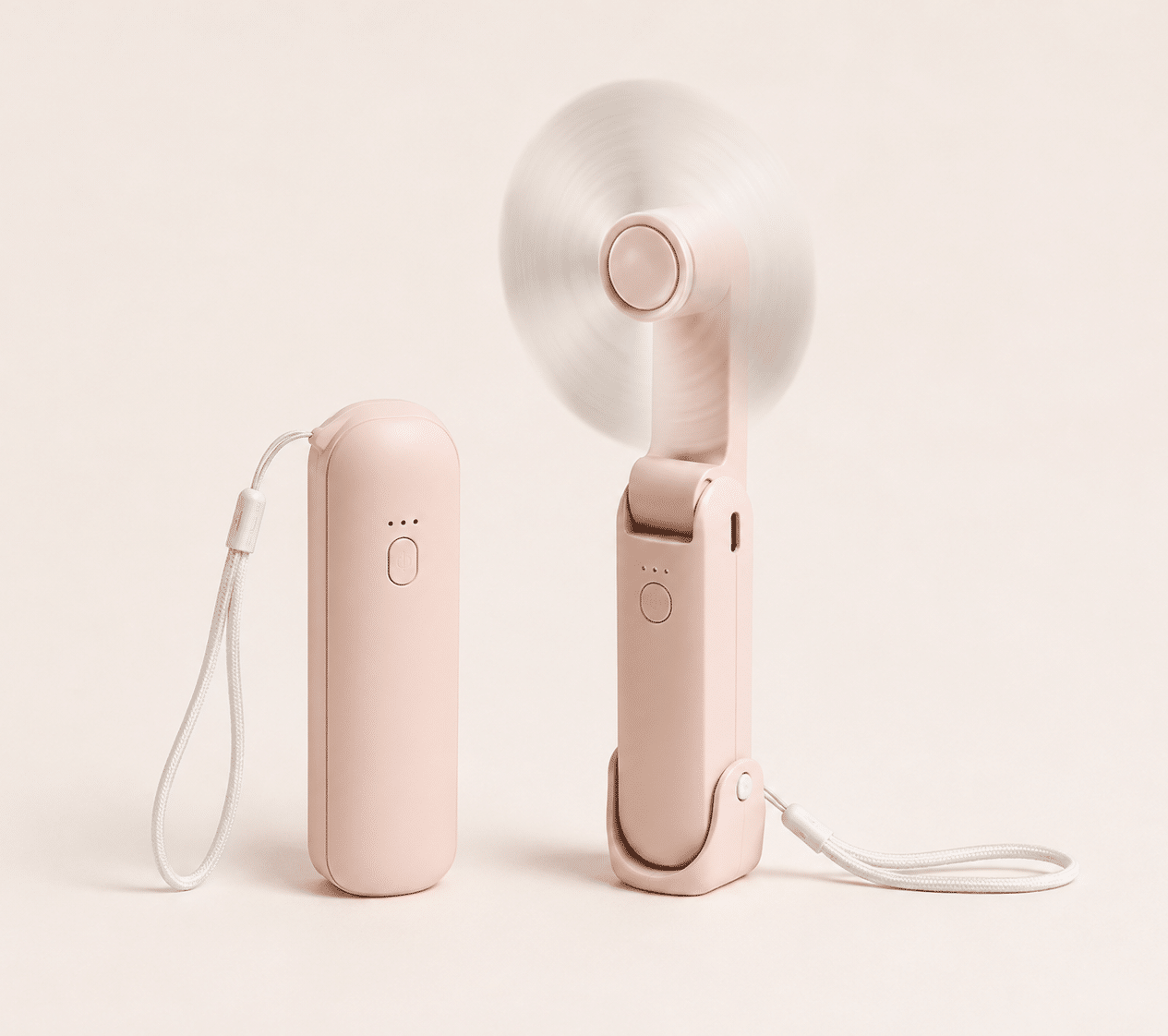mini ventilador portatil de mano como esencial para ir a la playa