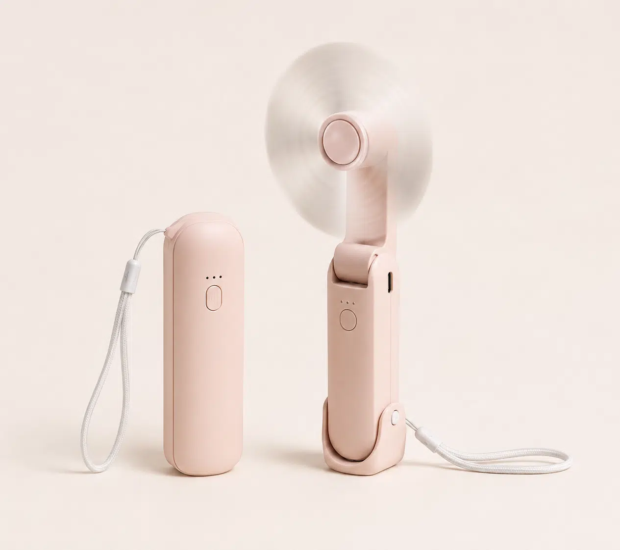 mini ventilador portatil de mano como esencial para ir a la playa