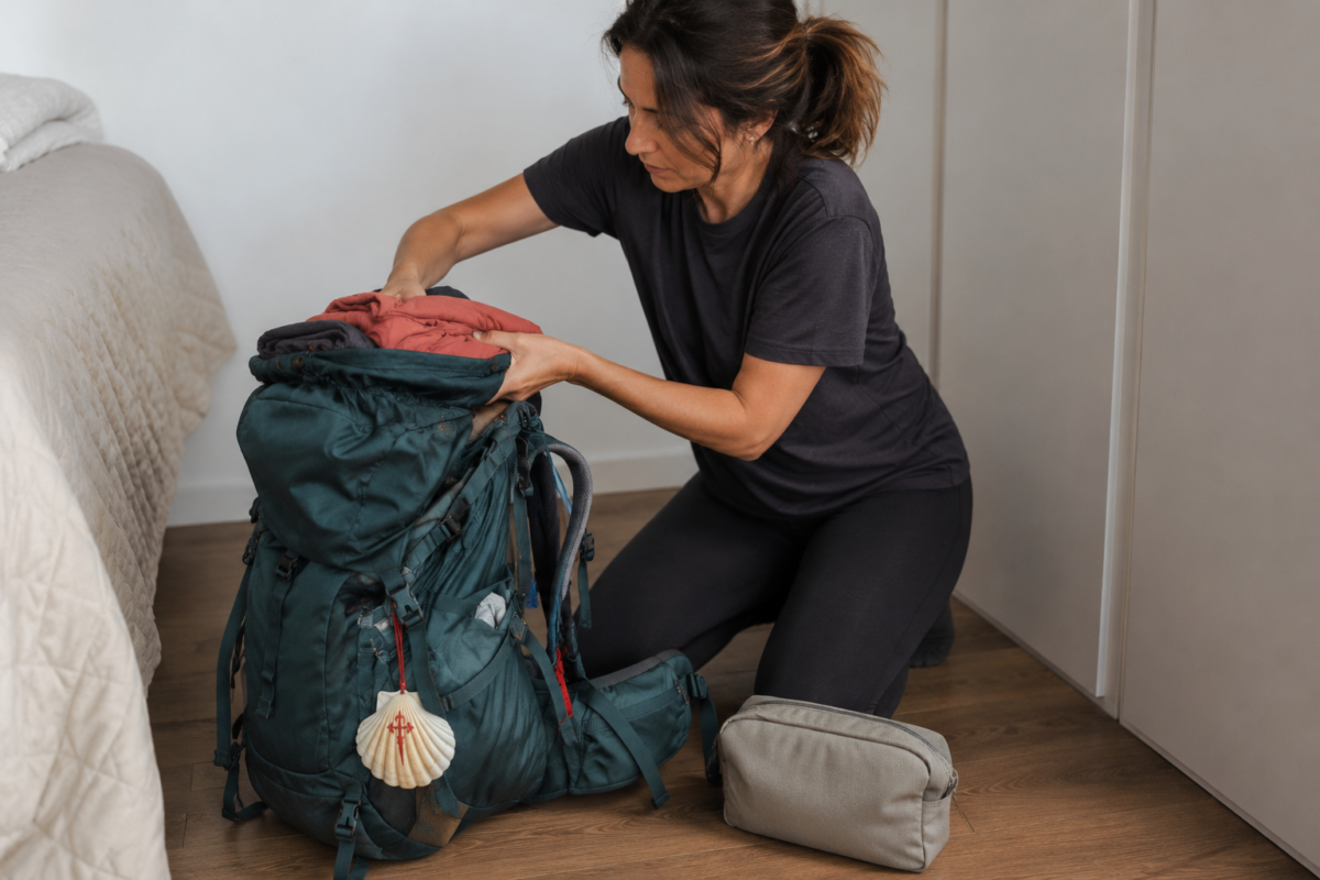 esenciales para hacer el camino de santiago haciendo la mochila