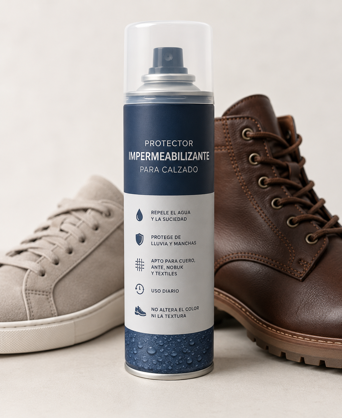 spray impermeabilizante para calzado