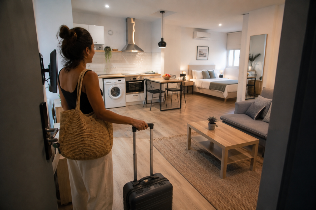 airbnb como tipo de alojamiento según forma de viajar