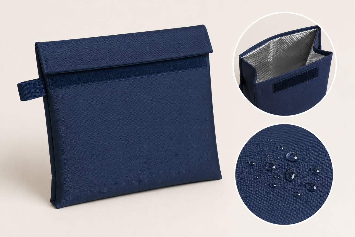 bolsa isotermica compacta para guardar alimentos en viajes