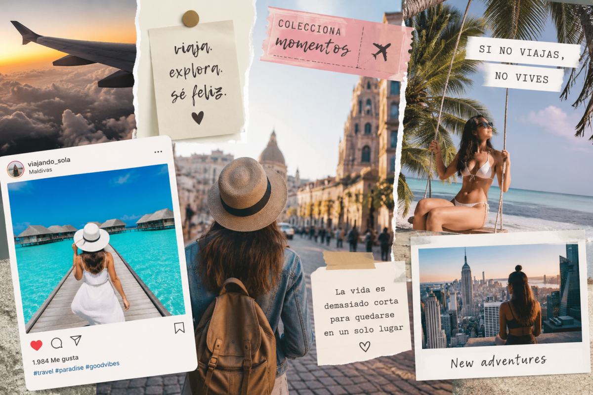 La presión social por viajar constantemente