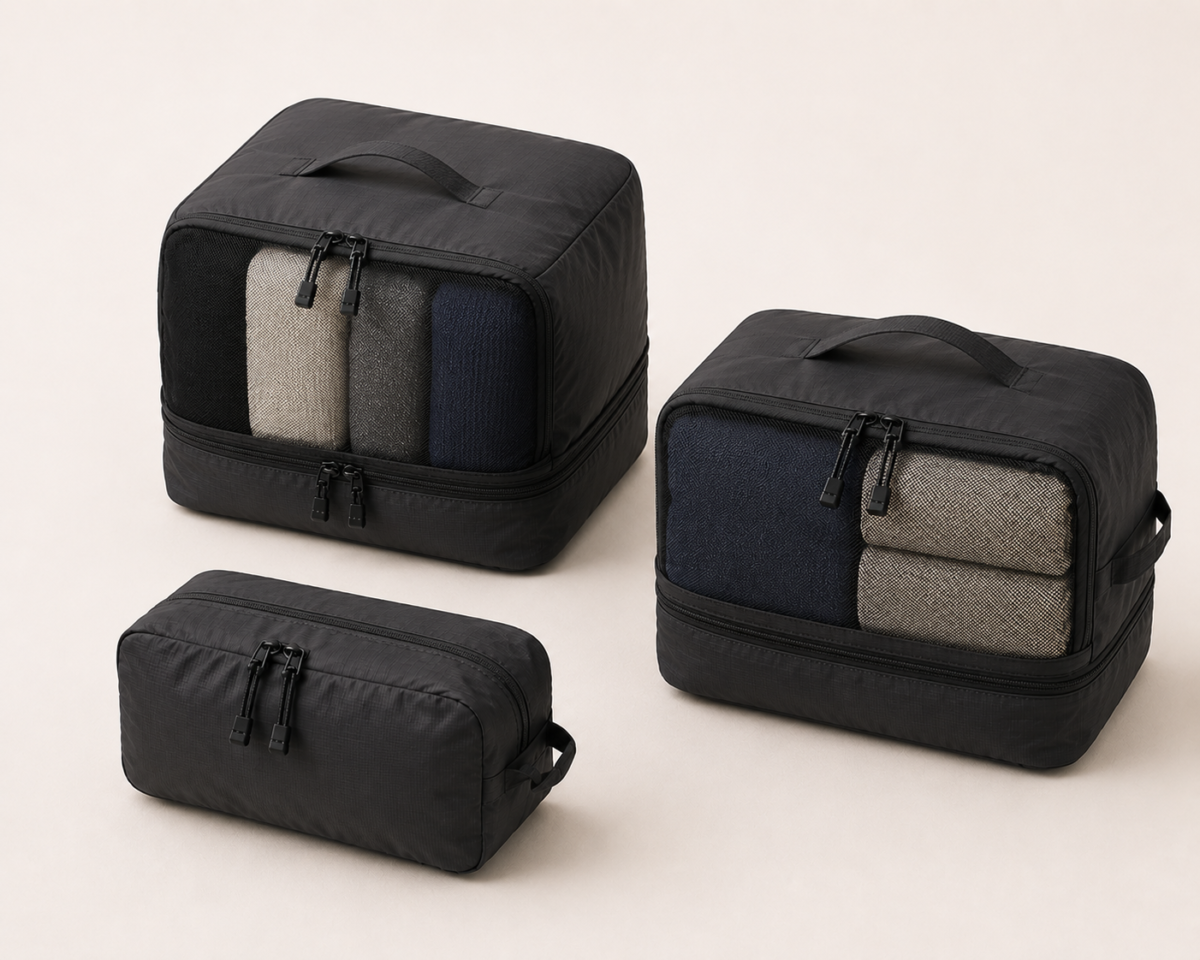 cubos organizadores de mochila