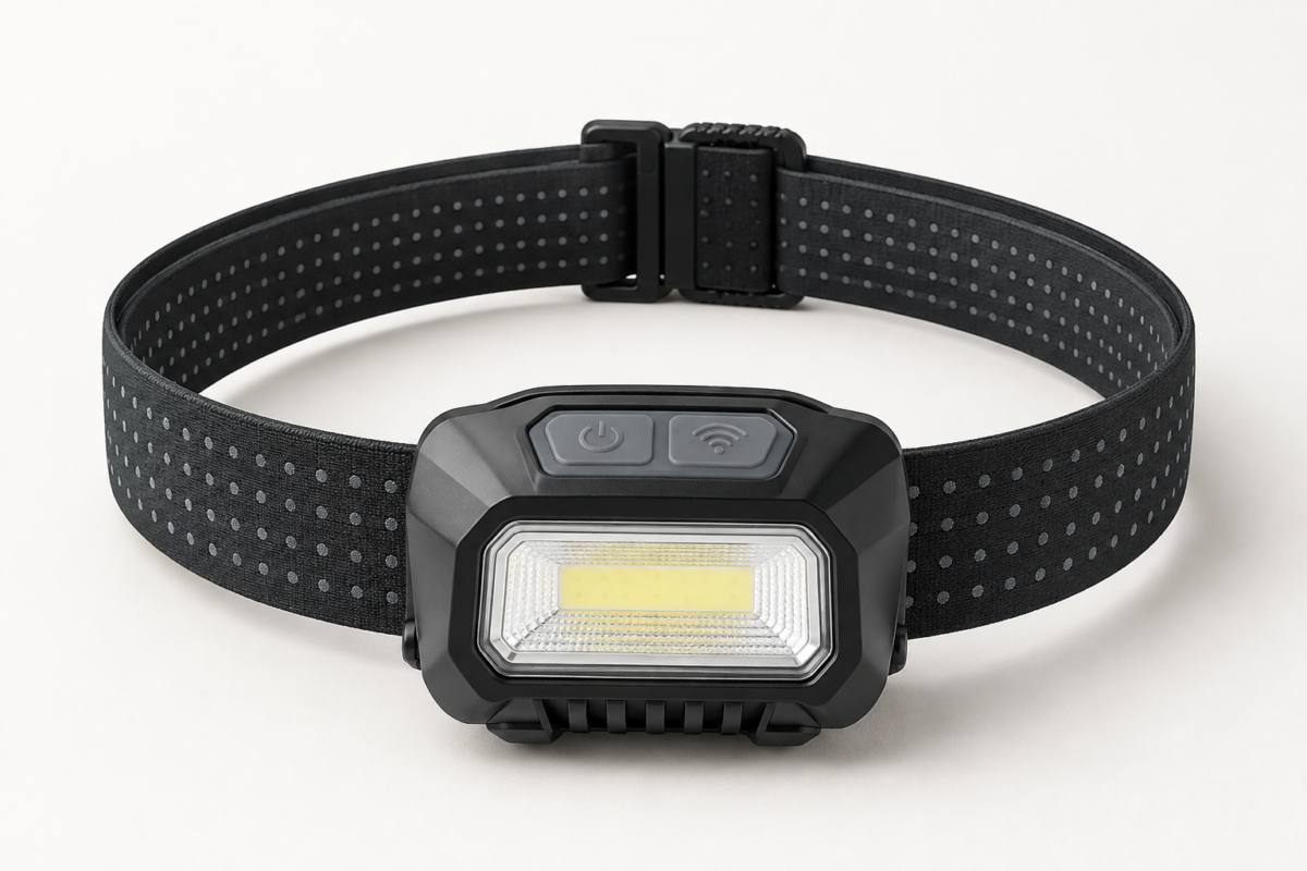 linterna luz frontal para hacer el camino de santiago