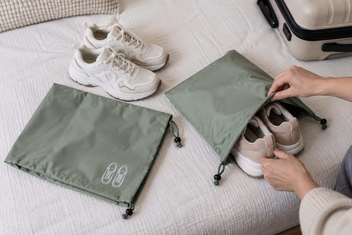 Bolsa para zapatos para organizar el equipaje